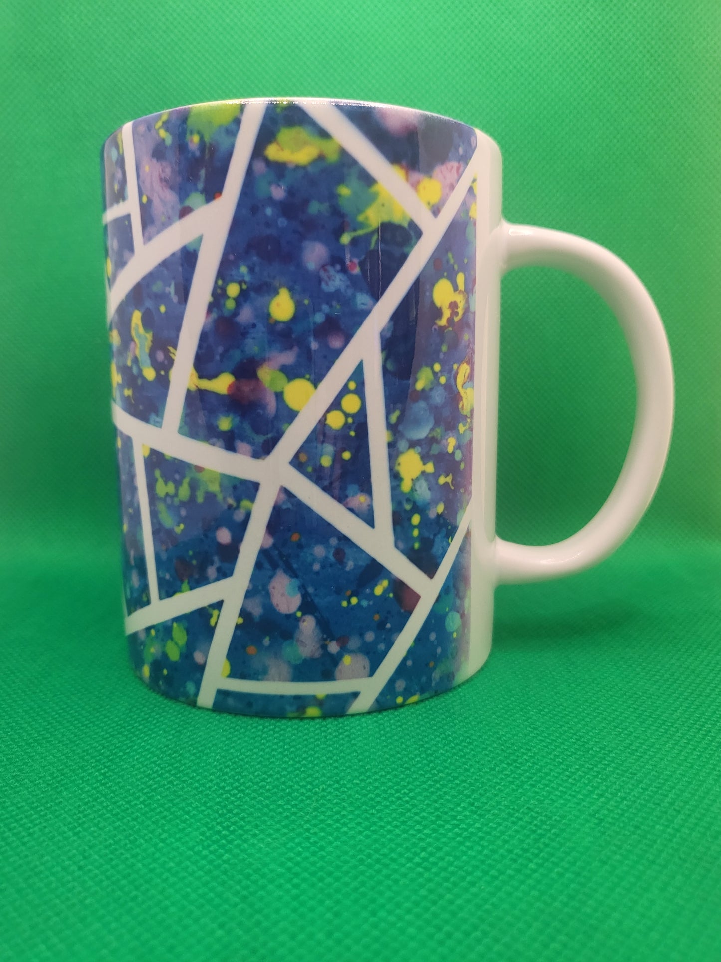 Einzigartige Unikate Tasse - "Cosmic Chaos"