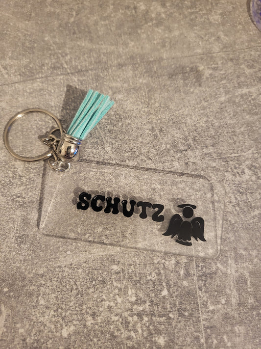 Schlüsselanhänger "SCHUTZ Engel" – Dein täglicher Begleiter & Glücksbringer