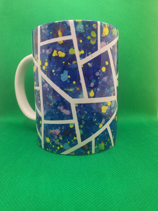 Einzigartige Unikate Tasse - "Cosmic Chaos"